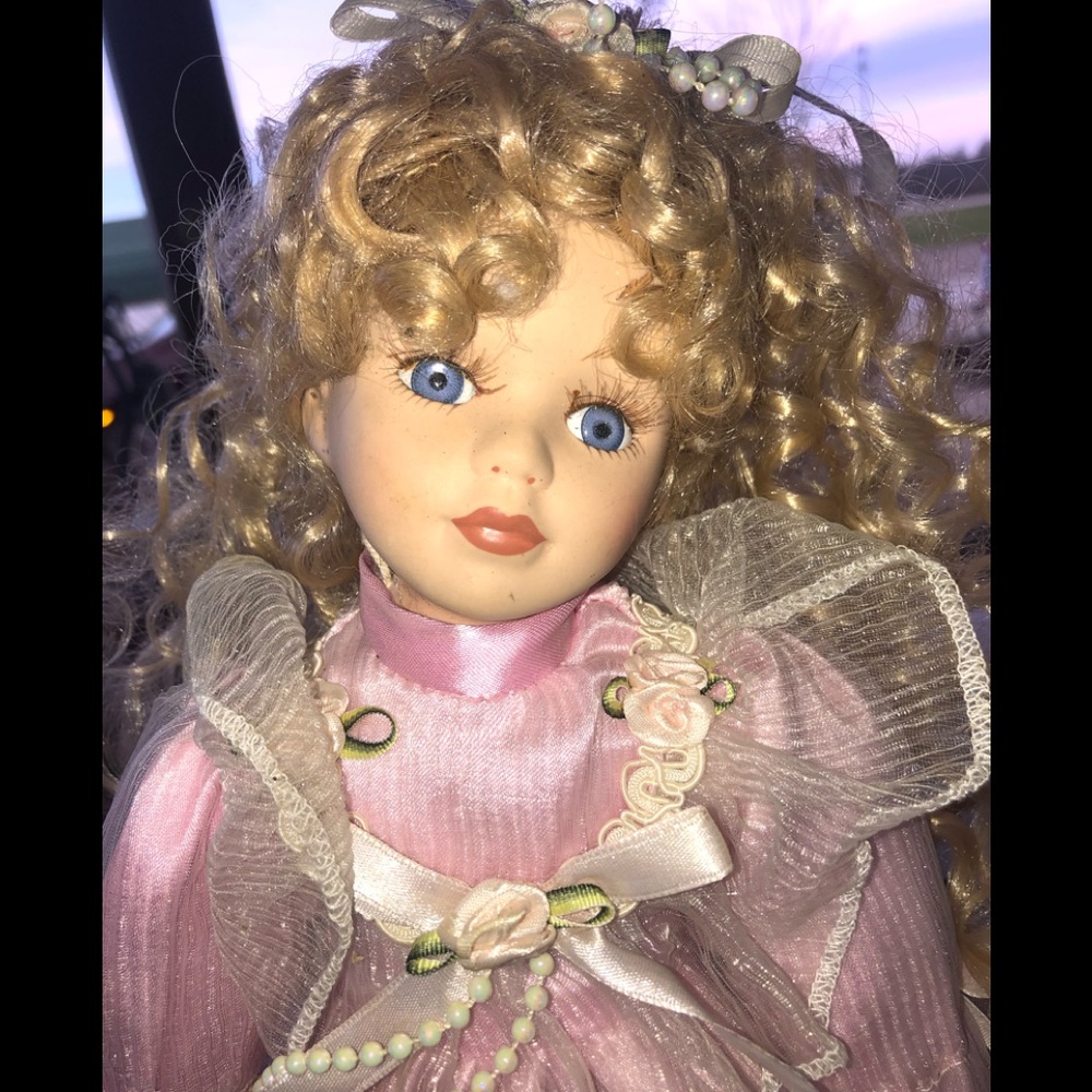 Vintage Porcelain Collectors Doll
